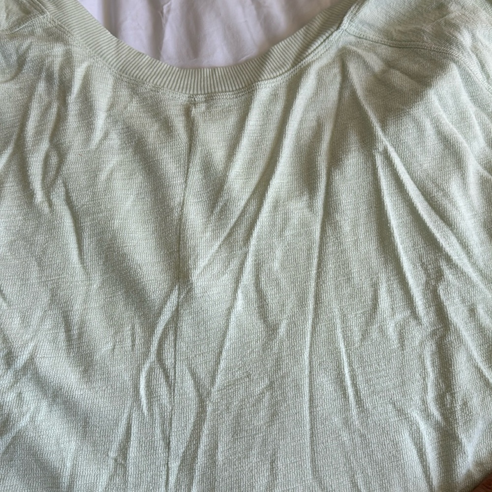 Anthropologie Dreamer Cross-Back Pullover in Mint - Picture 3 of 7